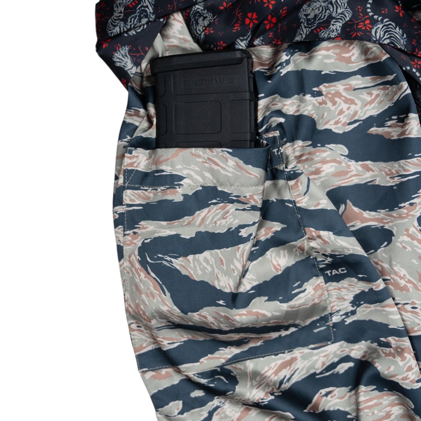 Tiger Stripe Kimono Robe