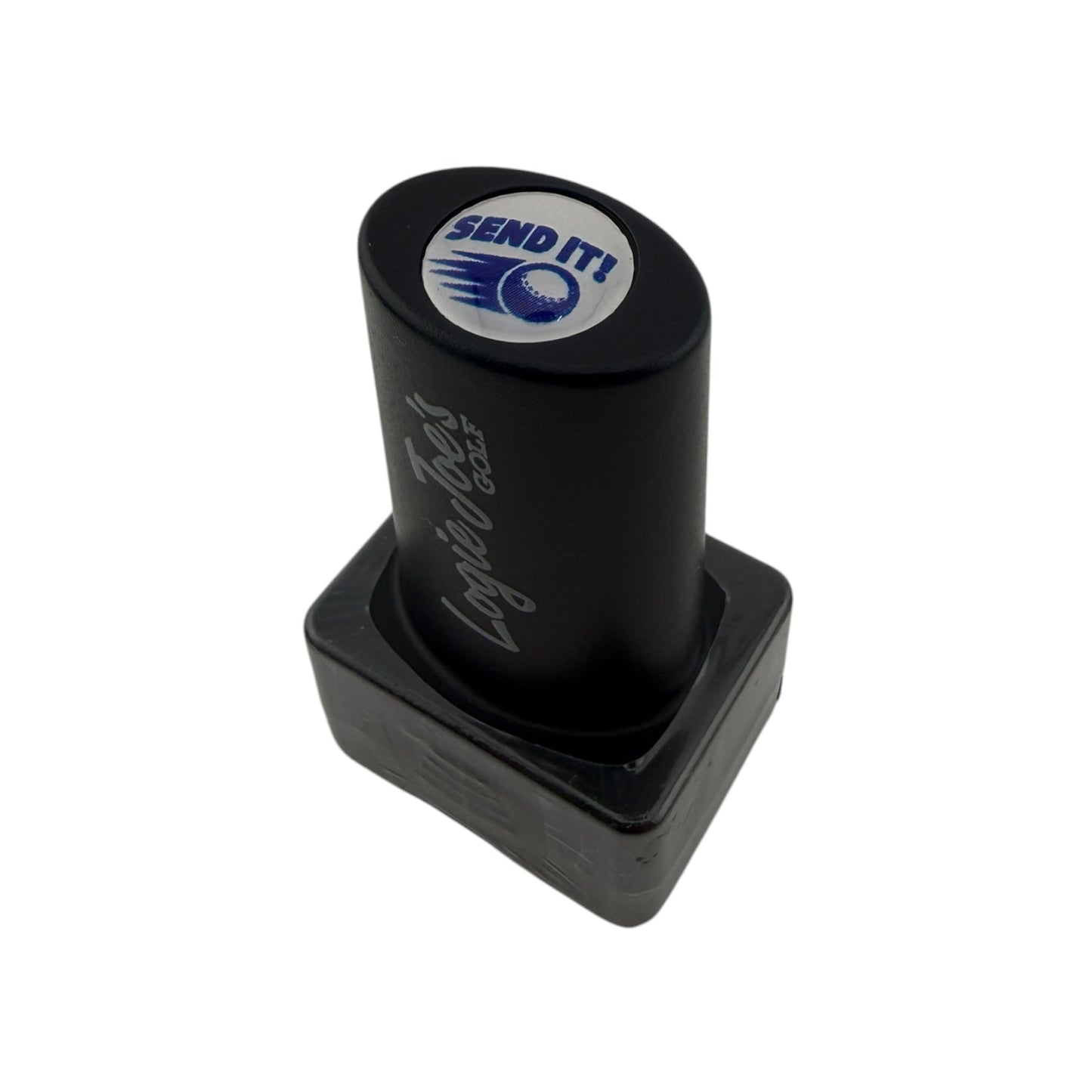 Send It Golf Ball Stamp | Quick-Dry Ink Stamper | Easy Ball Identification | Fun Golf Gift