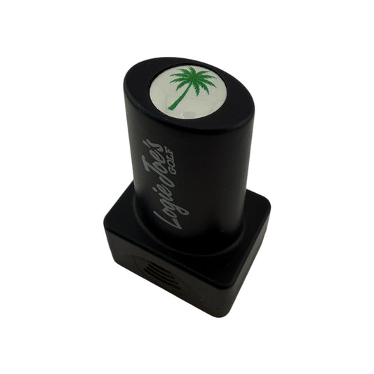 Palm Tree Golf Ball Stamp | Quick-Dry Ink Stamper | Easy Ball Identification | Fun Golf Gift