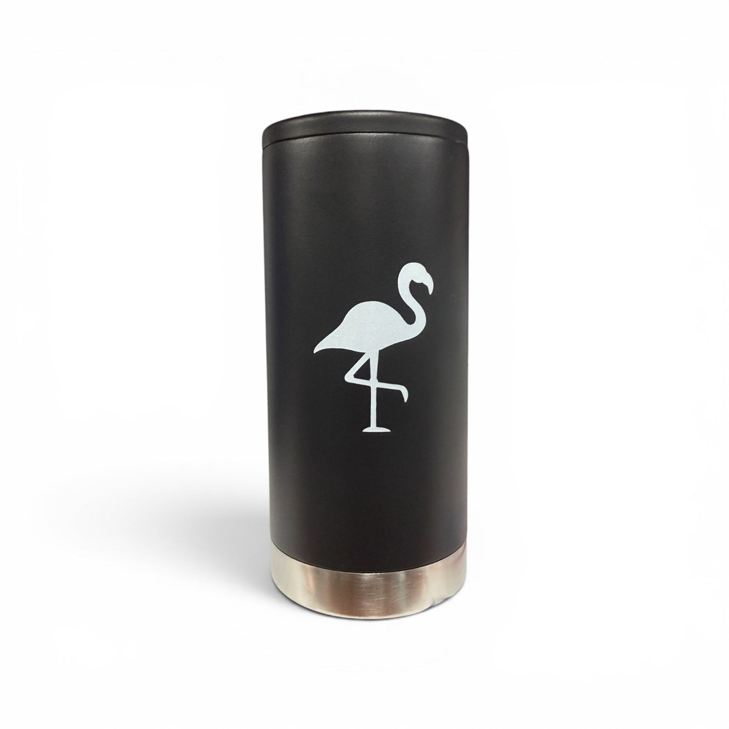12 oz Slim Can Cooler | Double-Wall Vacuum Insulated Stainless Steel Skinny Can Cooler | Fits Slim Cans & Bottles