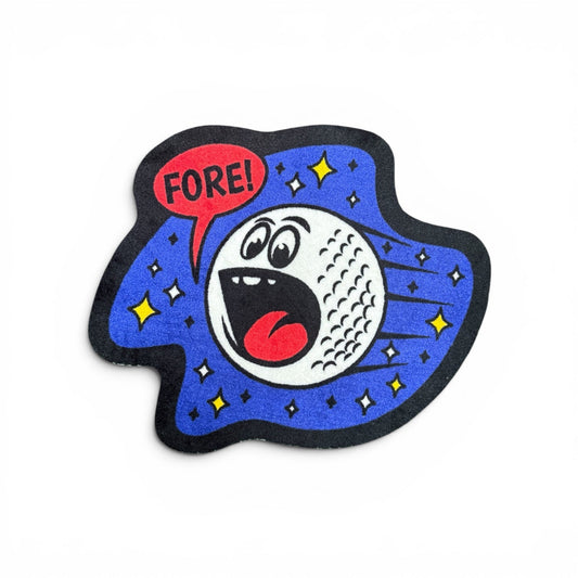 Space Ball | Golf Shop Mat Rug | Golf Accessory