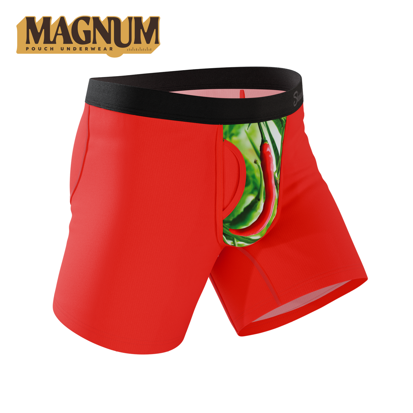 The Picante | Chili Pepper Ball Hammock® Magnum Big Pouch Underwear