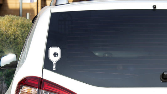 Pickleball Paddle Decal