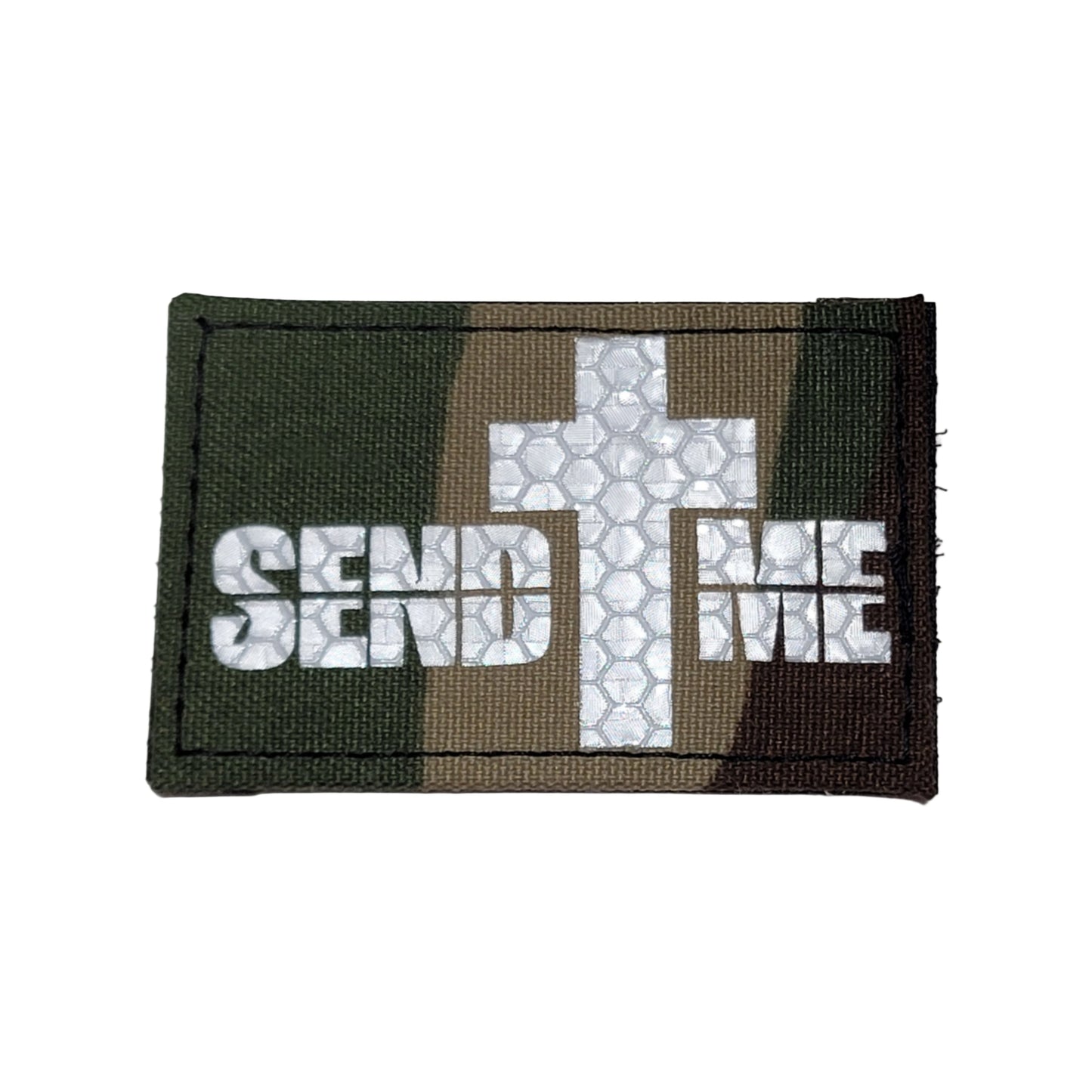 Send Me Laser Cut Patch (M81 fabric / Reflective white) Limited Edition