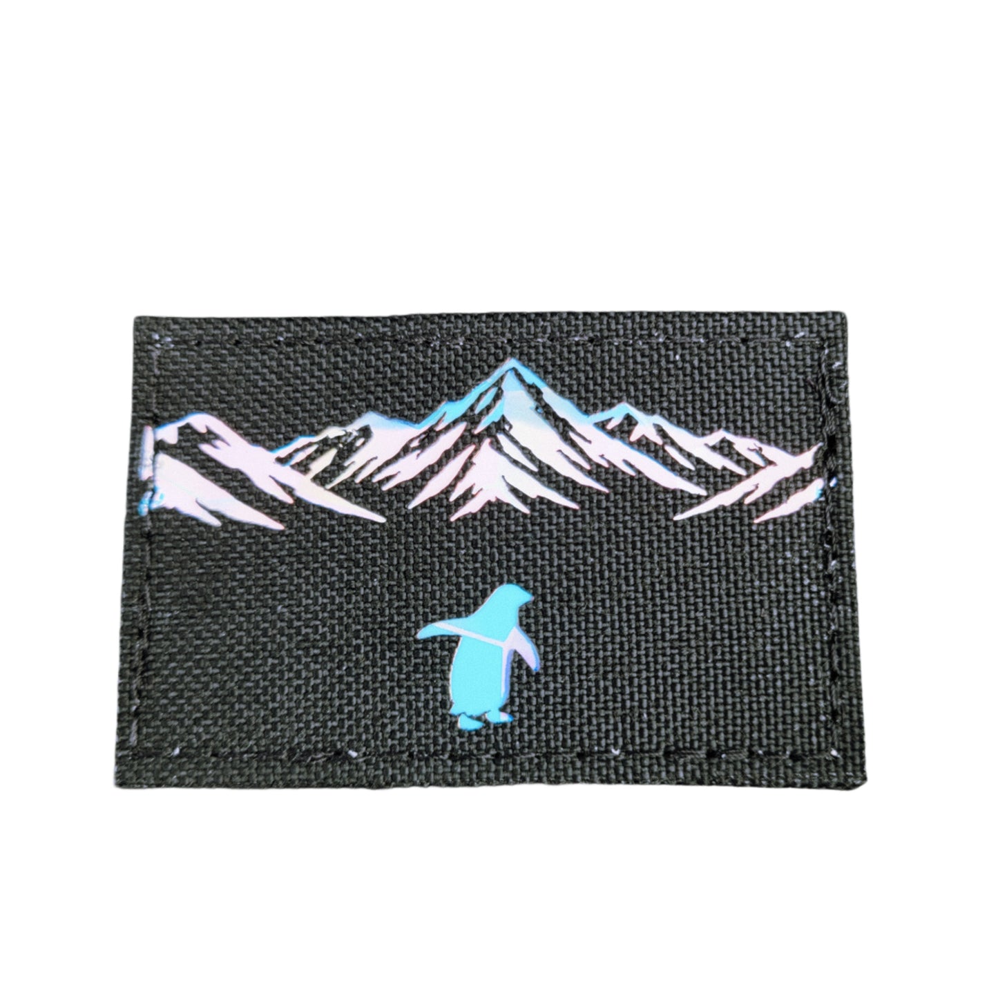 Penguin Meme Black Laser Cut patch - Made In The USA