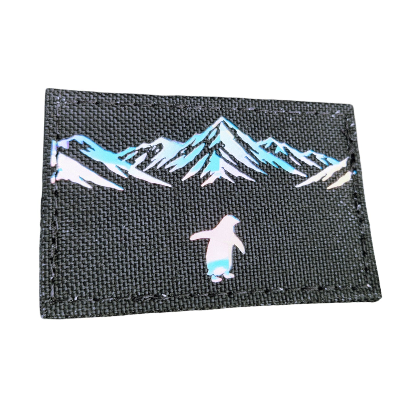 Penguin Meme Black Laser Cut patch - Made In The USA