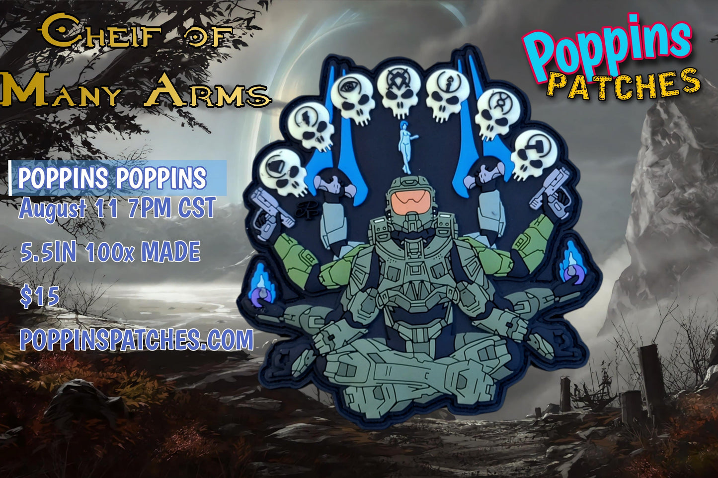 Cheif of Many Arms Morale Patch