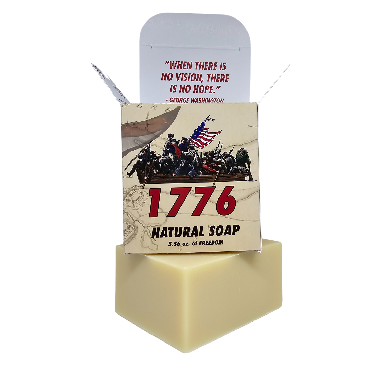 1776 Revolutionary Bay Rum Soap | 5.56 oz Natural Bar