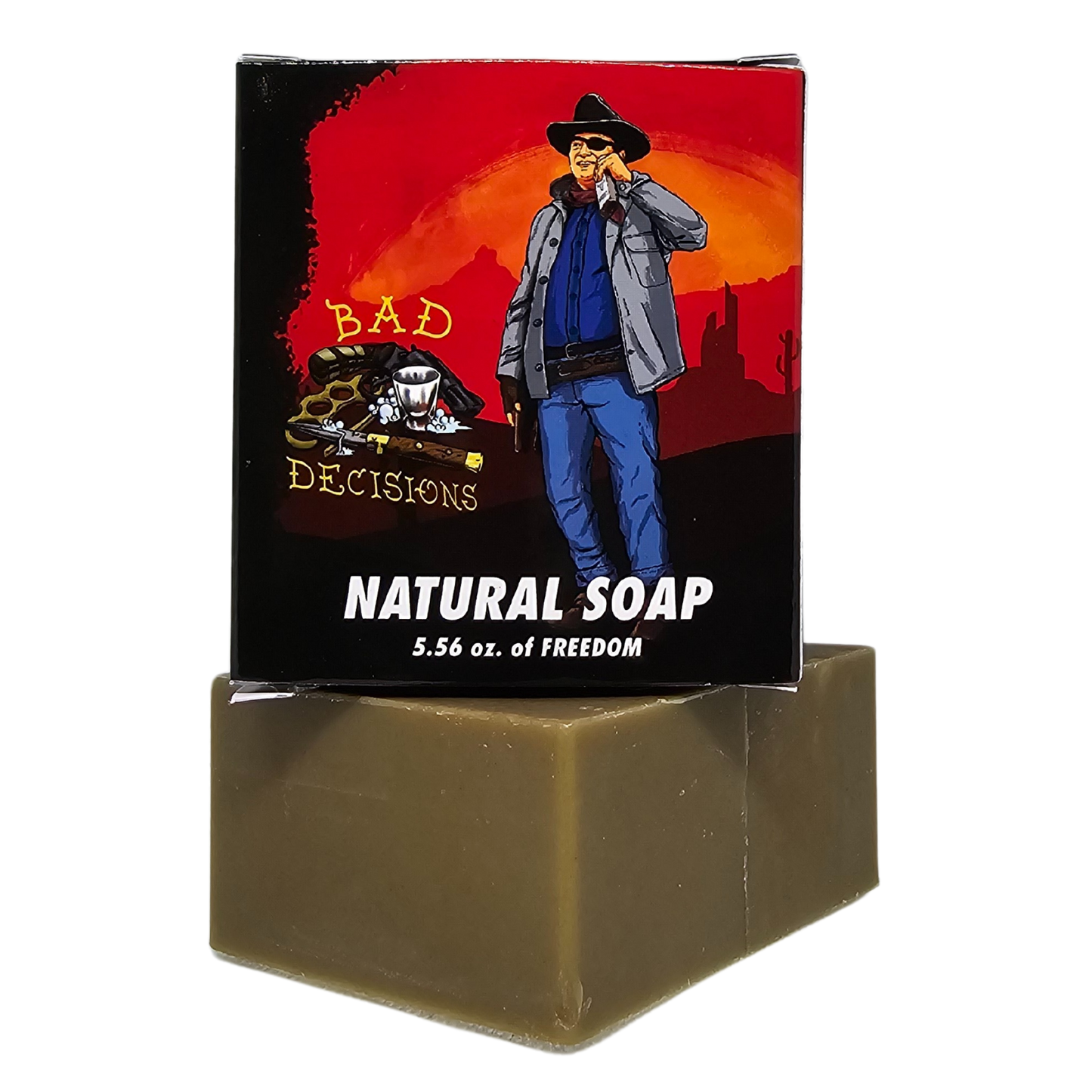 Bad Decisions Whiskey Natural Mens Soap