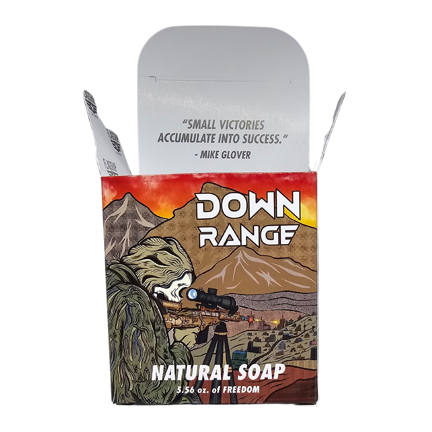 Down Range Natural Soap - Gun Powder