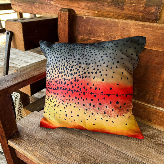 Cutthroat Trout Pillow