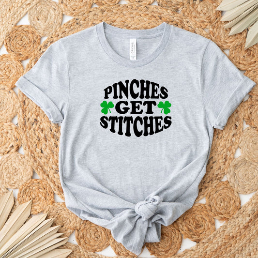 Pinches Get Stitches St. Patrick's Day T-Shirt