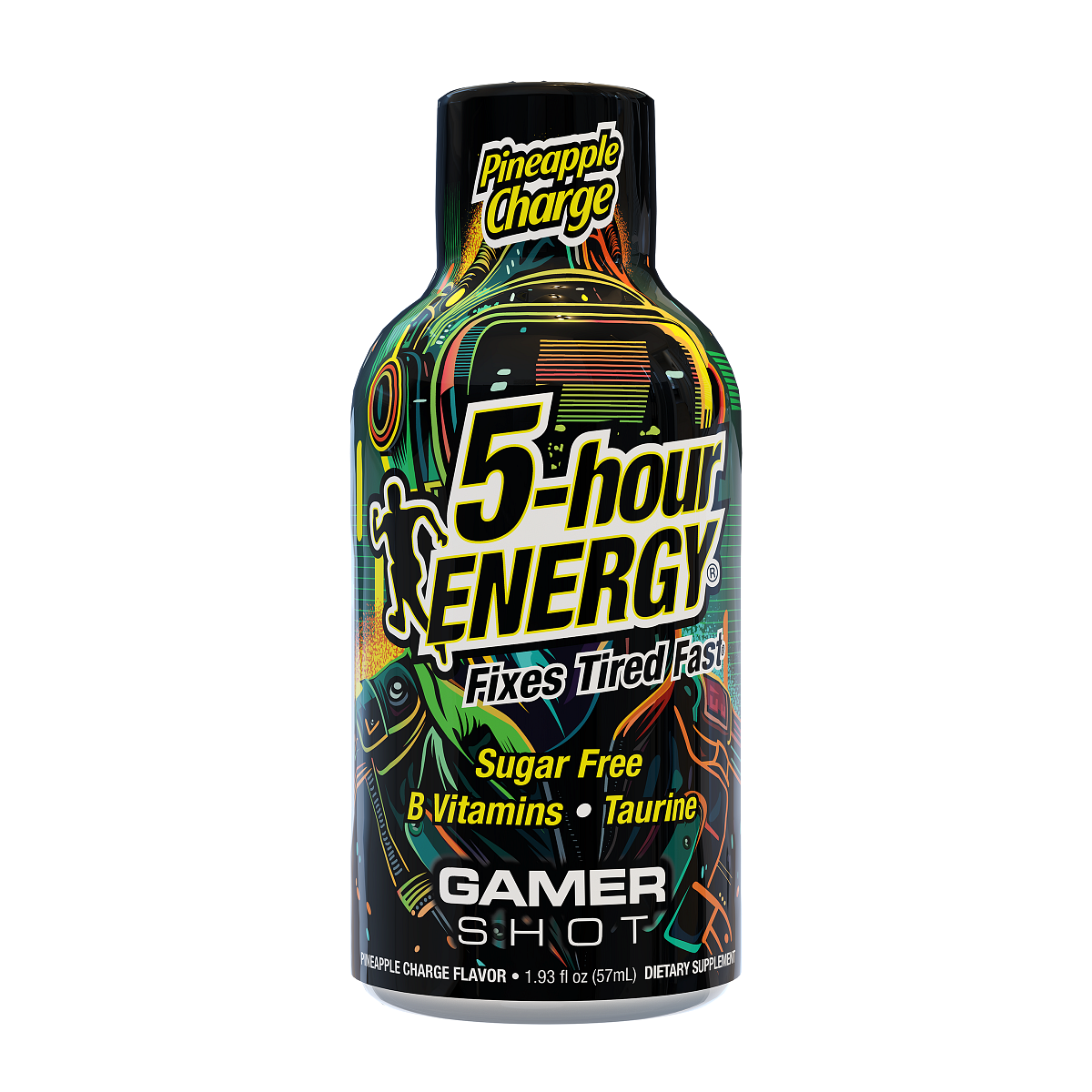 24 Pack 5-hour ENERGY Extra Strength Shots, Pineapple Charge Flavor, 1.93 Fl Oz