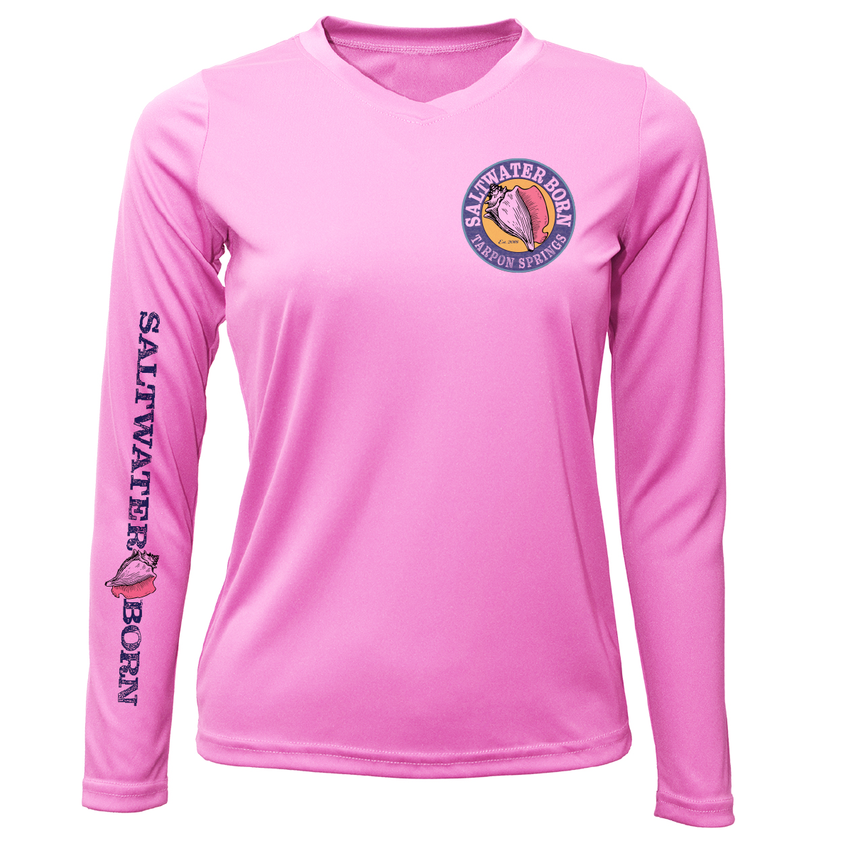 Tarpon Springs, FL Kraken Women's Long Sleeve UPF 50+ Dry-Fit Shirt