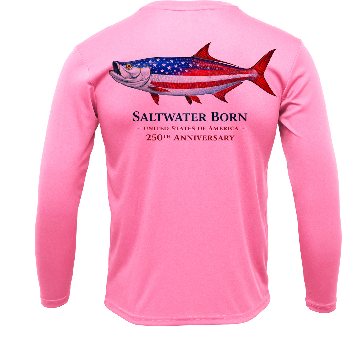 250th Anniversary Action Tarpon Men's Long Sleeve UPF 50+ Dry-Fit Shirt