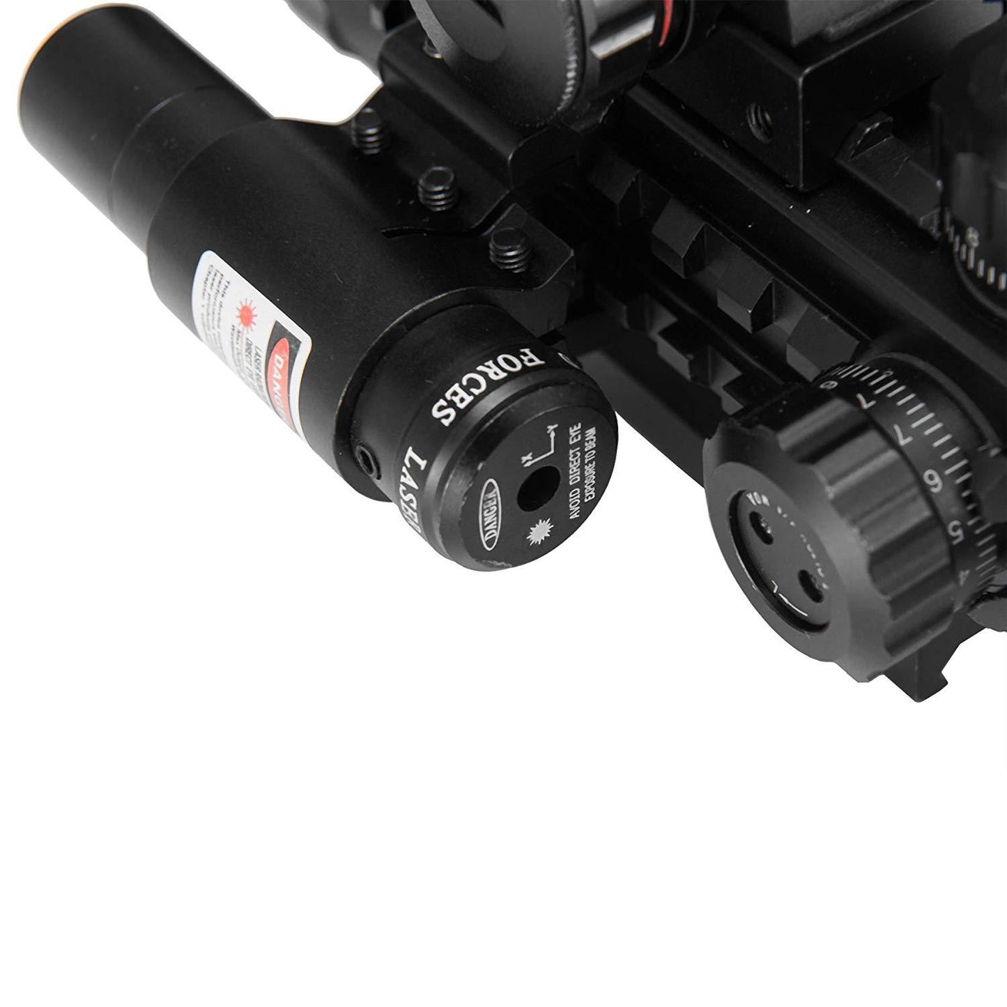 Pinty Nova 3-in-1 4-12x50 SFP Rifle Scope Combo