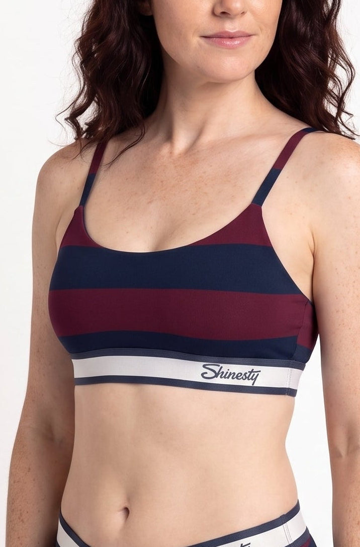 The Pitch | Rugby Stripe Bralette