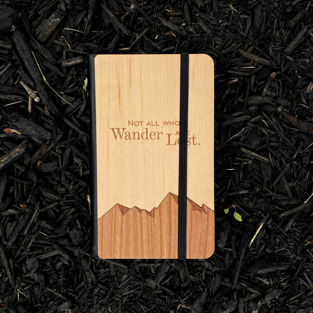 Not All Who Wander Pocket Notebook