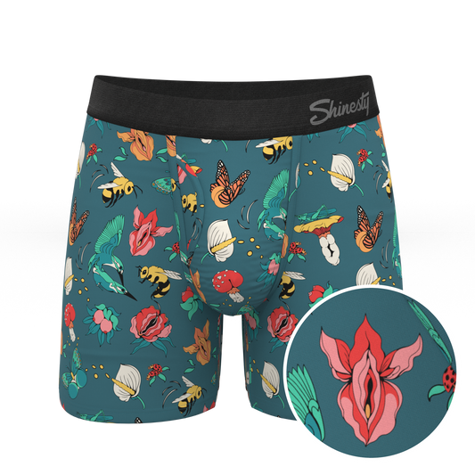 The Pollination Station | Birds and Bees Ball Hammock® Pouch Underwear With Fly