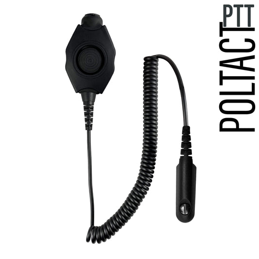 Tactical Radio Amplified PTT for Headset: NATO/Military Wiring, Gentex, Ops-Core, OTTO, 3M Peltor ComTac, XPI, MSA, Helicopter, & More - Motorola: HT750/1250/1550, MTX850/950/960/8250/9250, PR860 & More