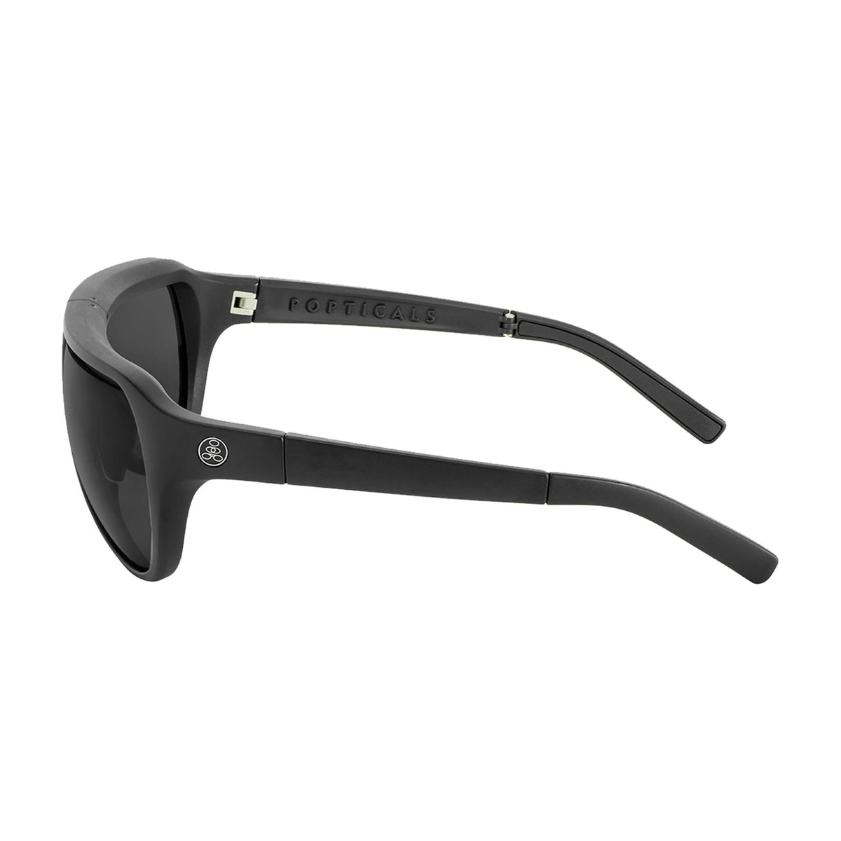 POPAIR Aviators | Matte Black | Polarized Gray | Popticals