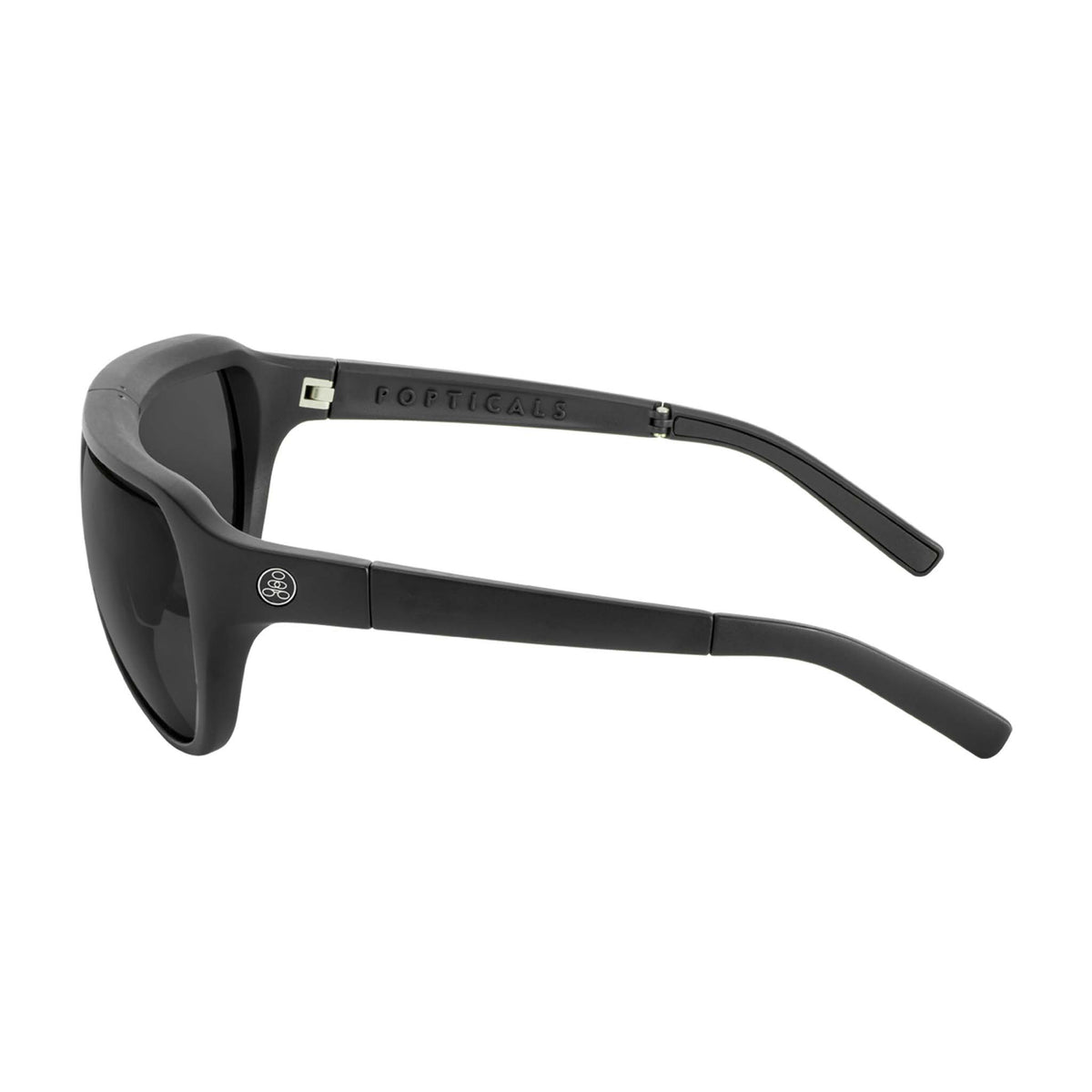 POPAIR Aviators | Matte Black | Non-Polarized Gray | Popticals