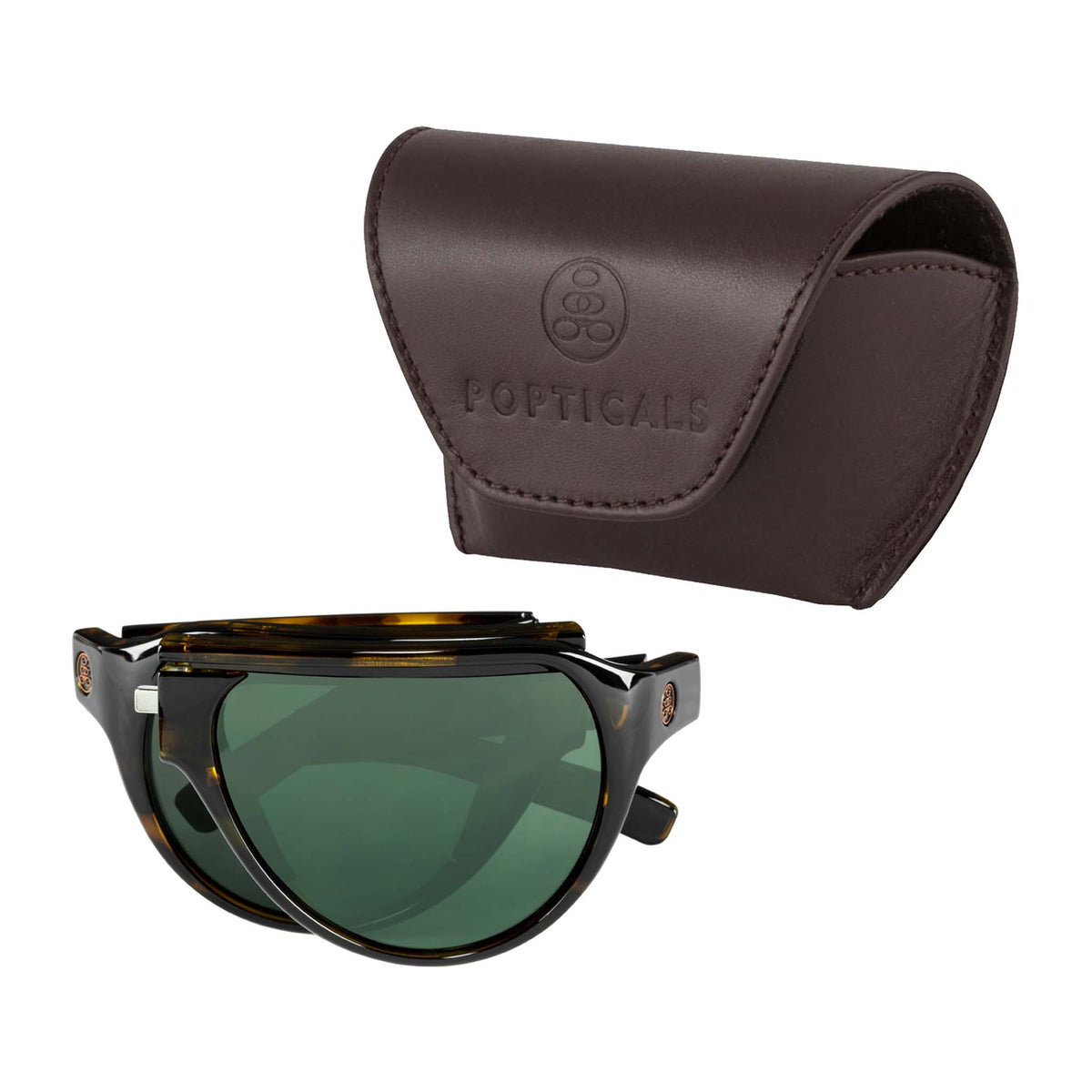 POPAIR Aviators | Gloss Tortoise | Green | Popticals
