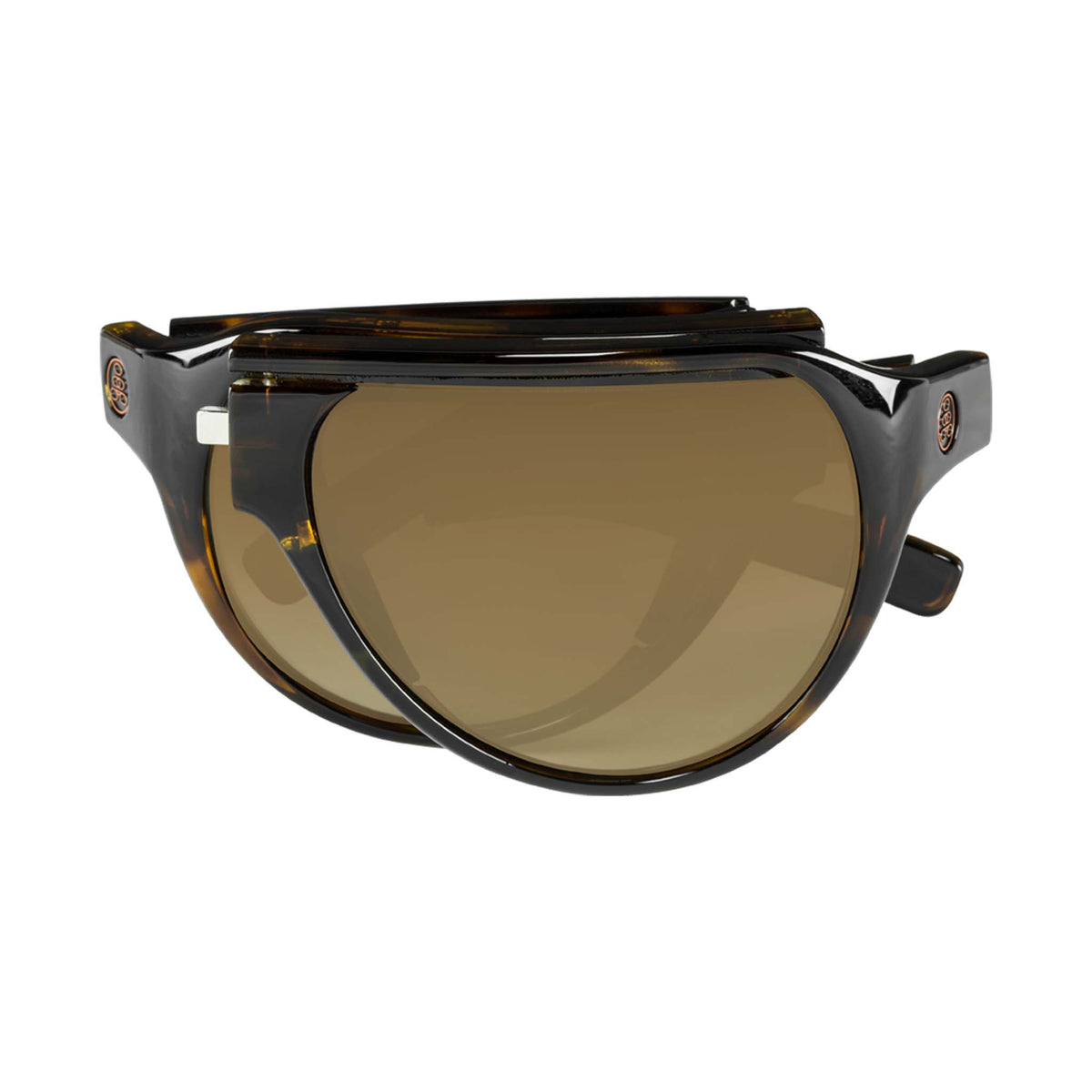 POPAIR Aviators | Gloss Tortoise | Brown Gradient | Popticals
