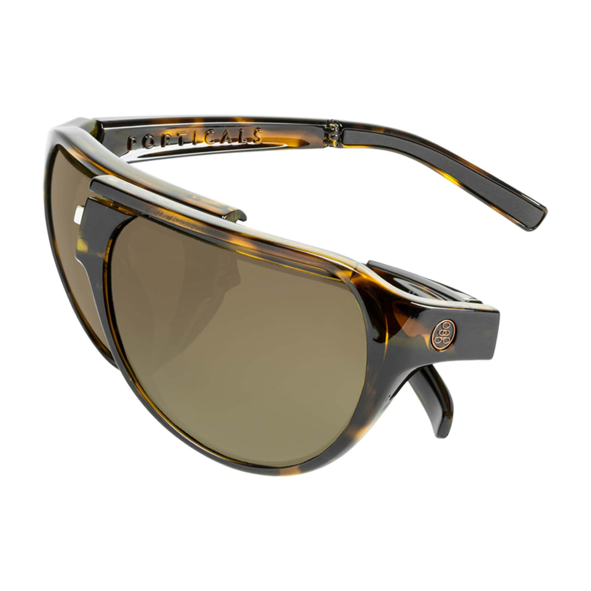 POPAIR Aviators | Gloss Tortoise | Brown Gradient | Popticals