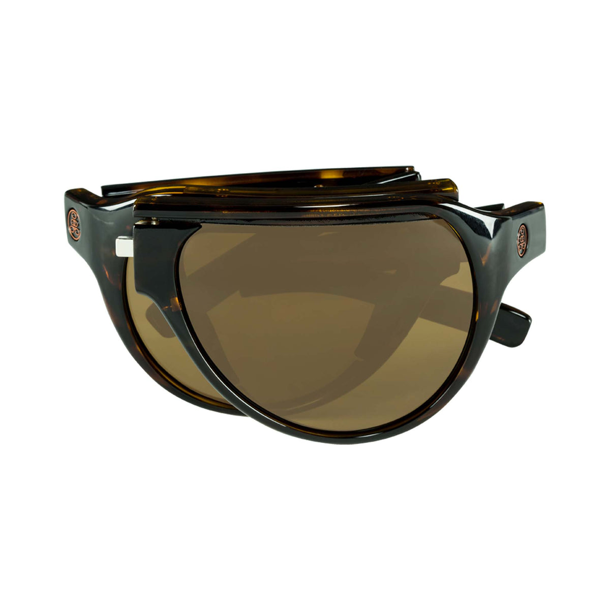 POPAIR Aviators | Gloss Tortoise | Polarized Brown | Popticals