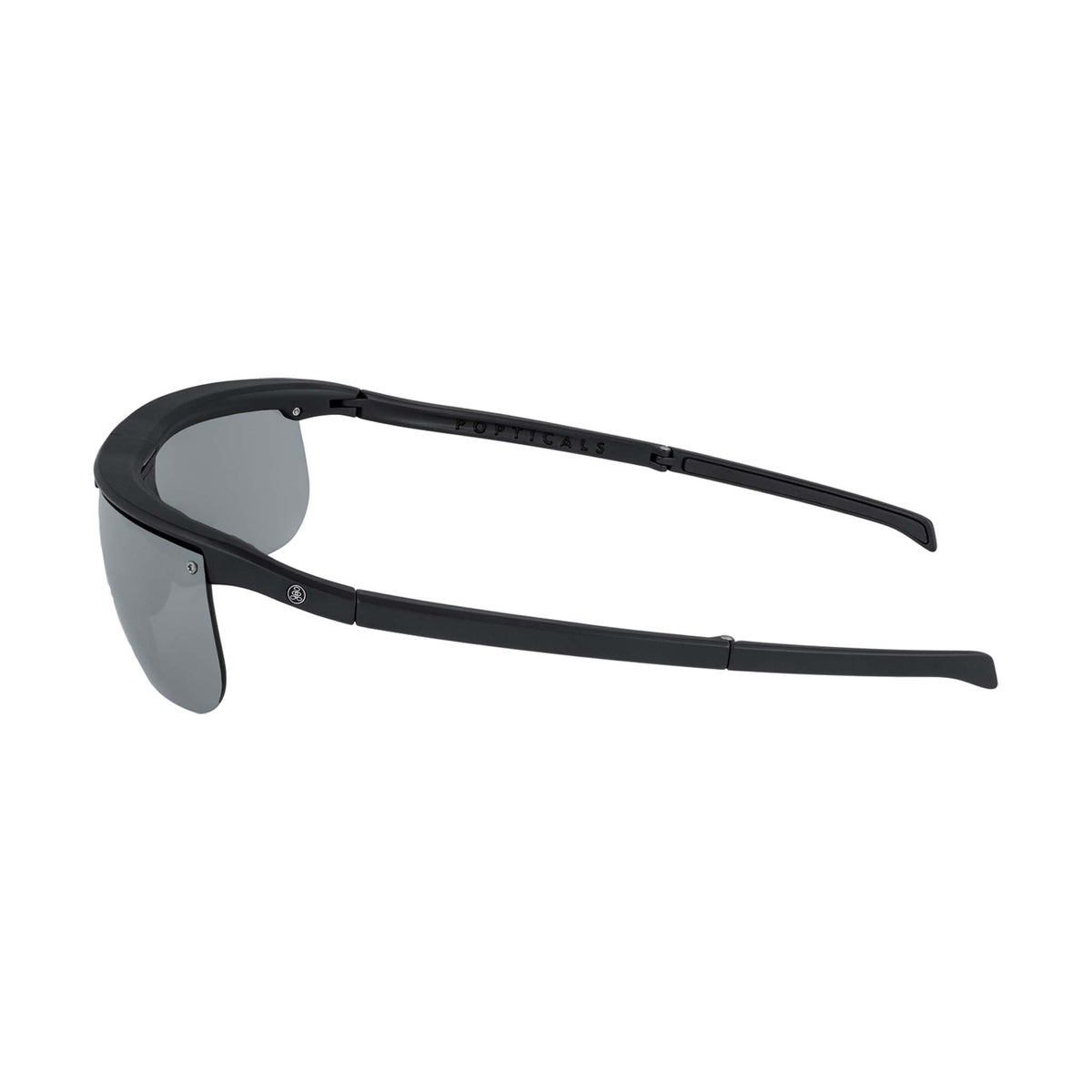POPART | Matte Black | Polarized Gray/Silver Mirror | Popticals