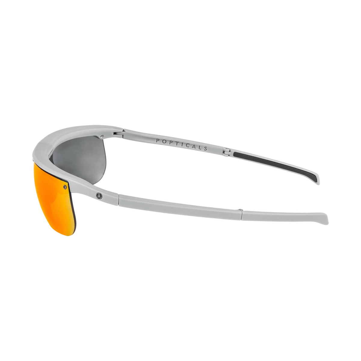 POPART | Matte Gray | Polarized Gray/Orange Mirror | Popticals