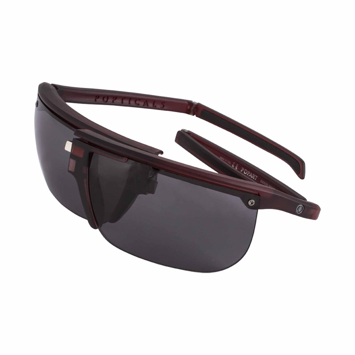 POPART | Matte Wine Crystal | Polarized Gray | Popticals