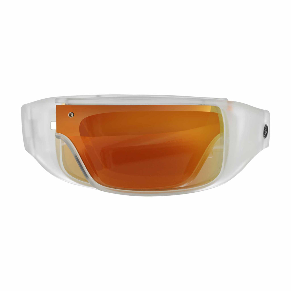 POPGEAR | Matte Crystal | Non-Polarized Gray/Orange Mirror | Popticals