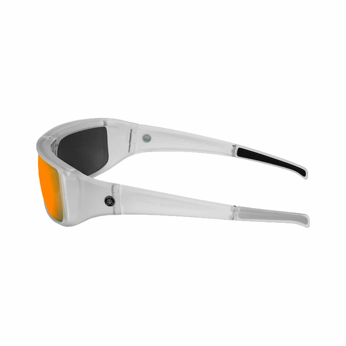 POPGEAR | Matte Crystal | Non-Polarized Gray/Orange Mirror | Popticals