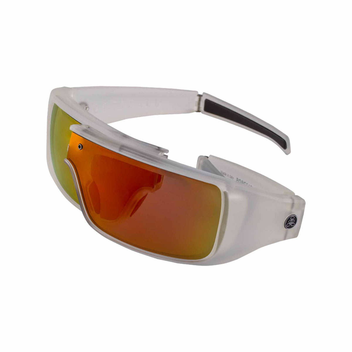 POPGEAR | Matte Crystal | Non-Polarized Gray/Orange Mirror | Popticals