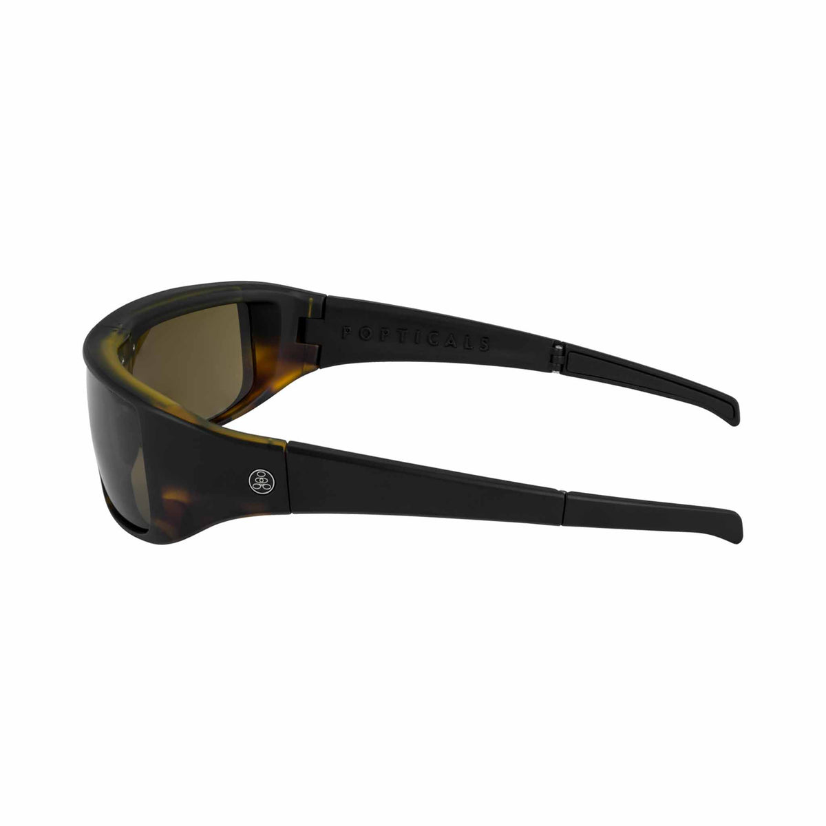 POPGEAR | Matte Black Tortoise | Polarized Brown | Popticals