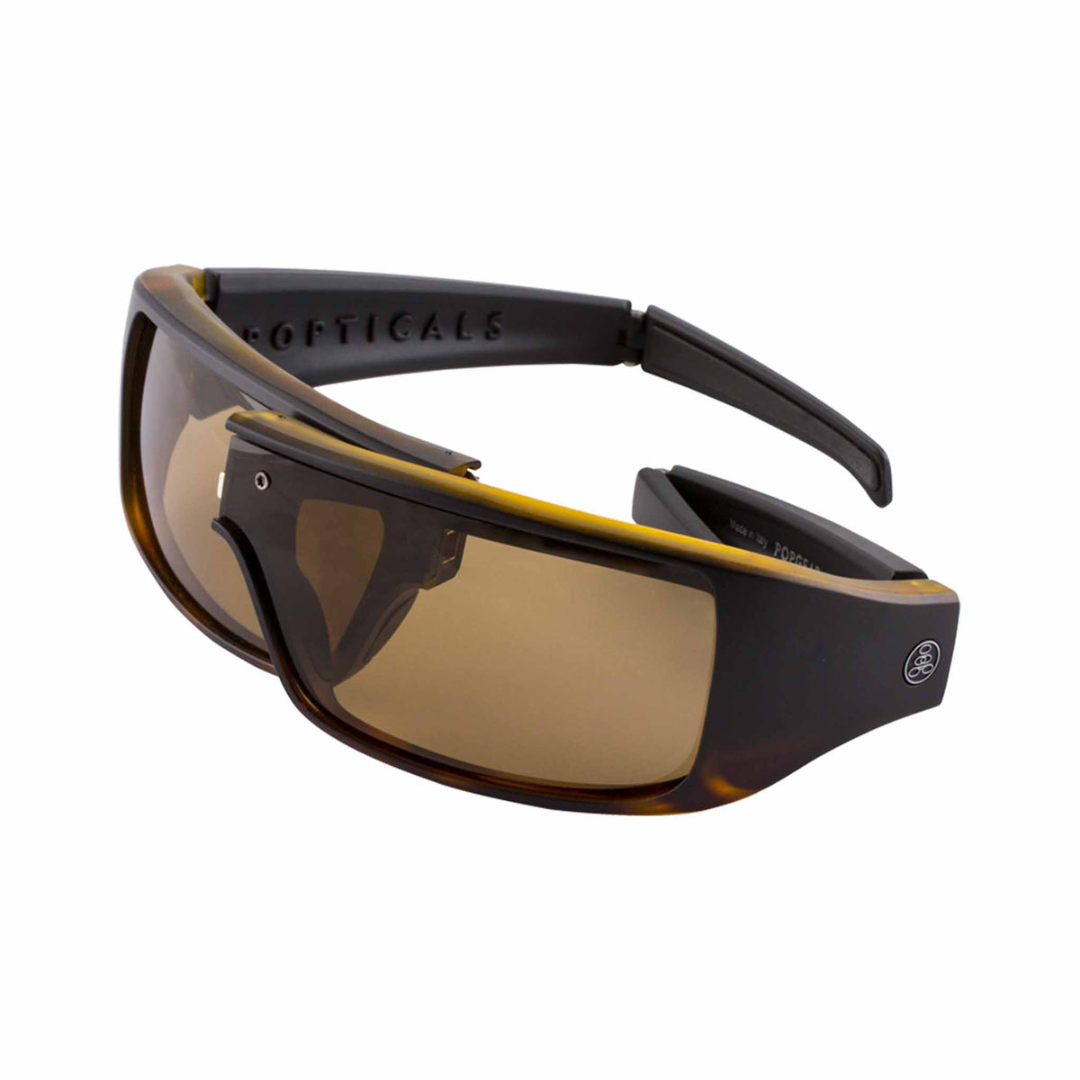 POPGEAR | Matte Black Tortoise | Non-Polarized Brown | Popticals