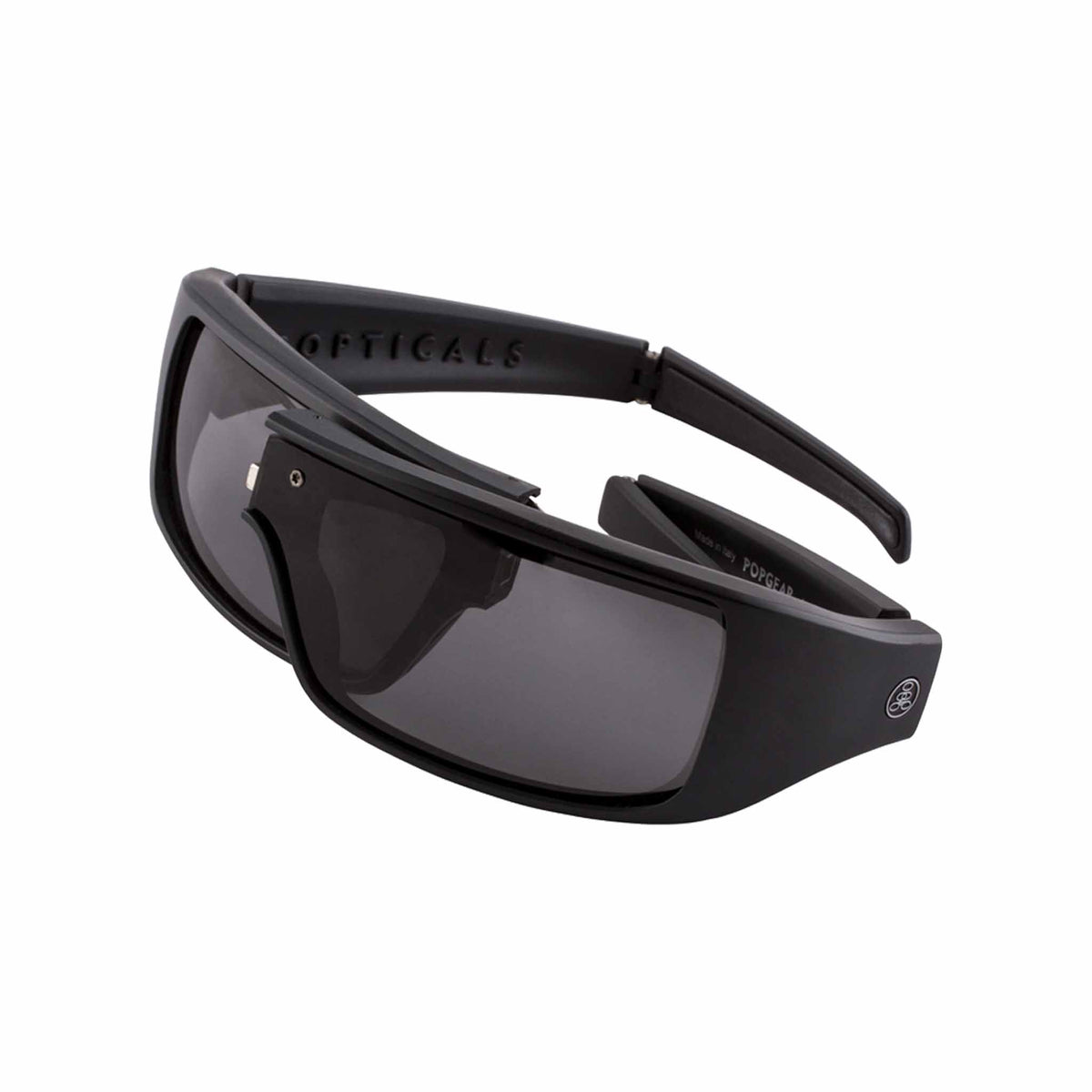 POPGEAR | Matte Black | Polarized Gray | Popticals