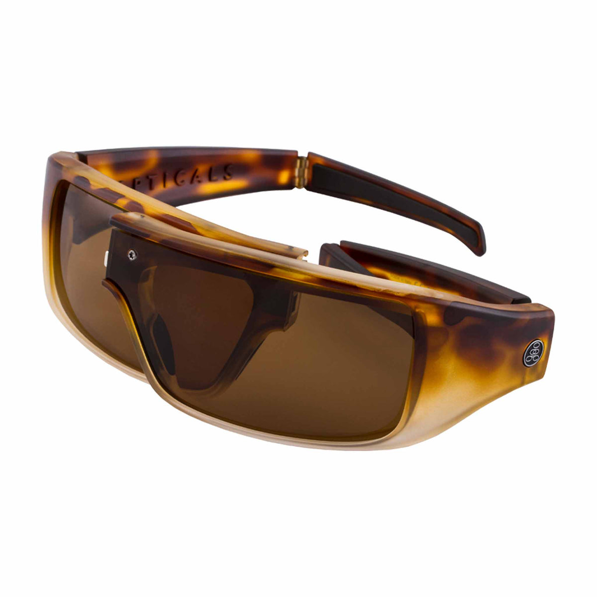 POPGEAR | Matte Tortoise Crystal | Non-Polarized Brown | Popticals