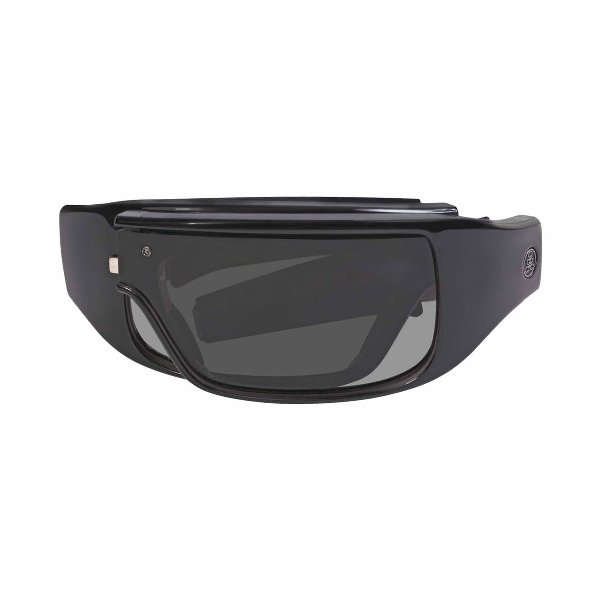 POPGEAR | Small Gloss Black | Polarized Gray | Popticals