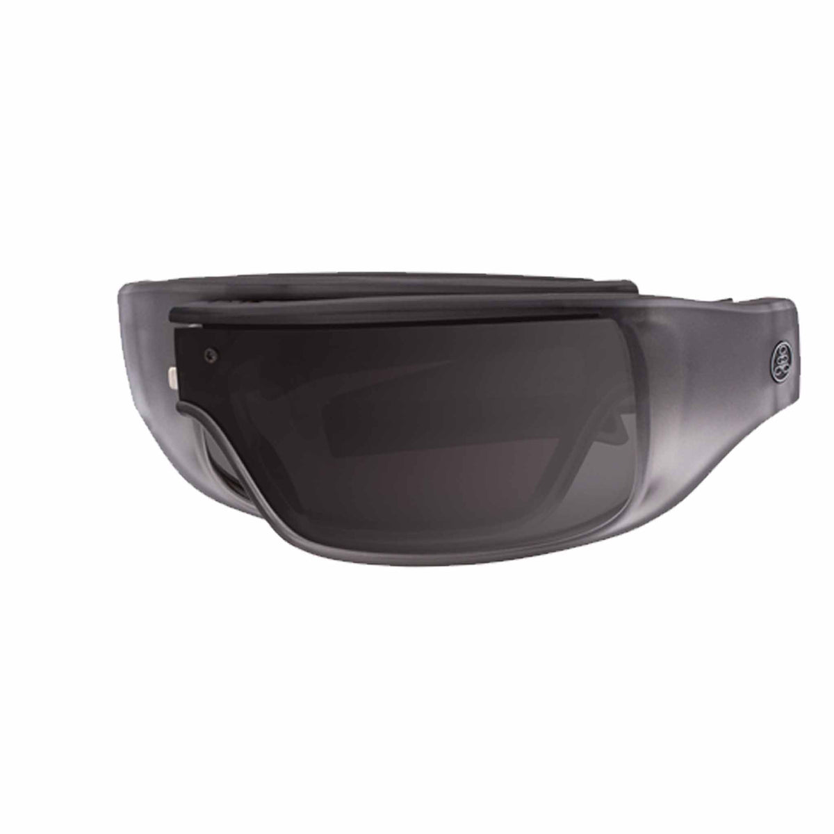 POPGEAR | Matte Smoke/Clear Crystal | Polarized Gray | Popticals