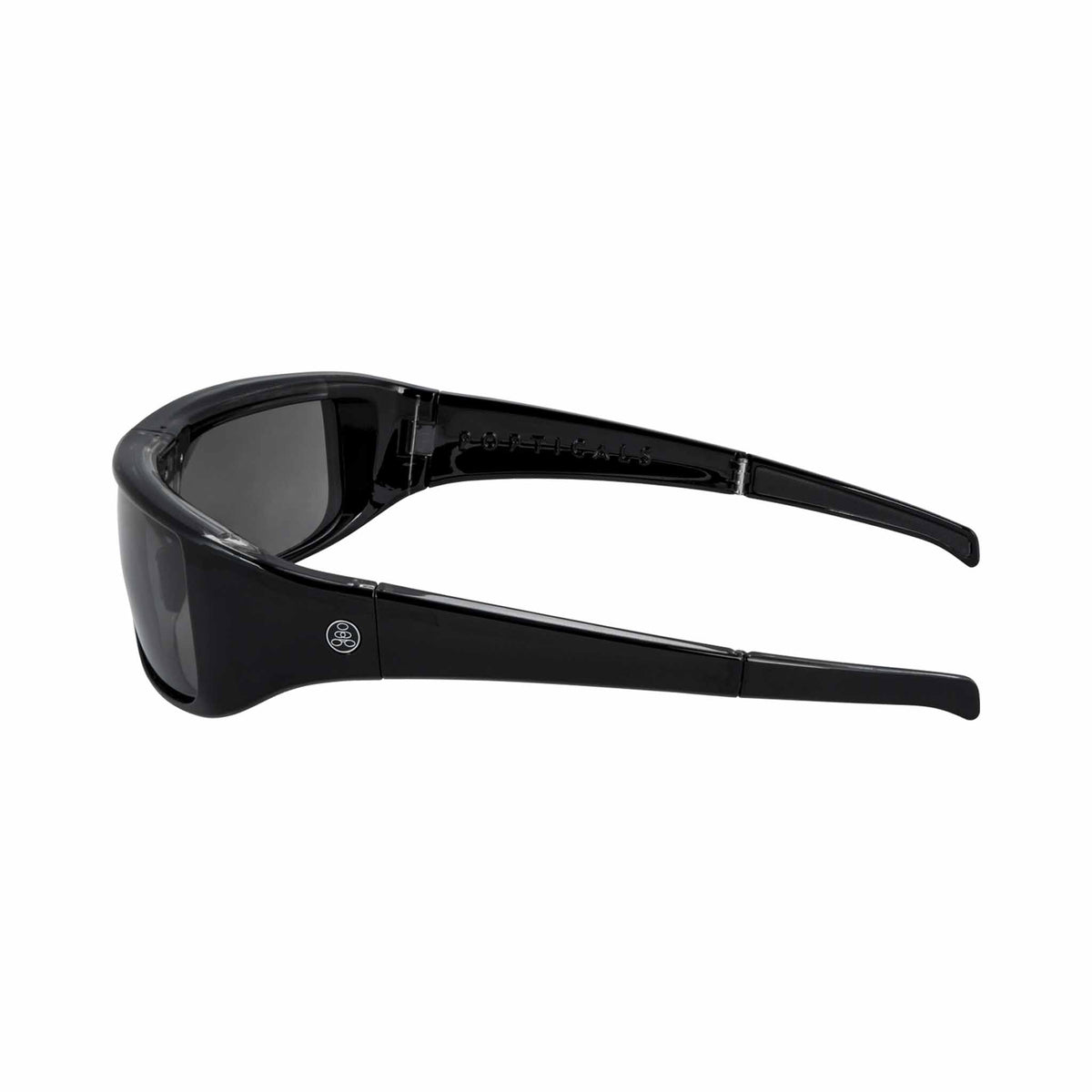 POPGEAR | Gloss Black/Crystal | Polarized Gray | Popticals