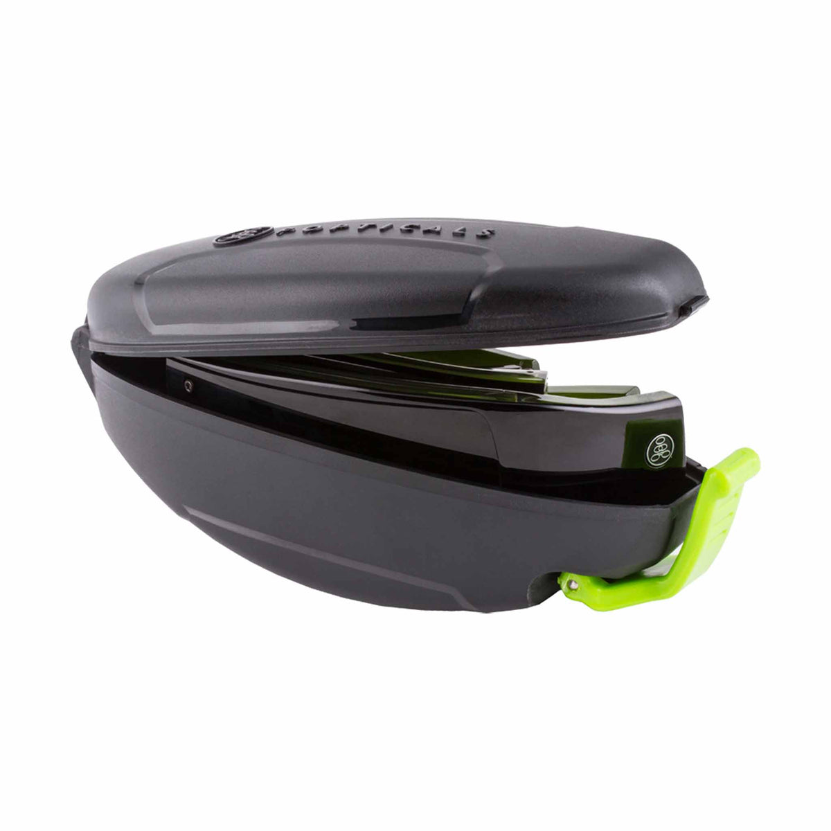 POPGEAR | Gloss Black/Green Crystal | Polarized Gray | Popticals