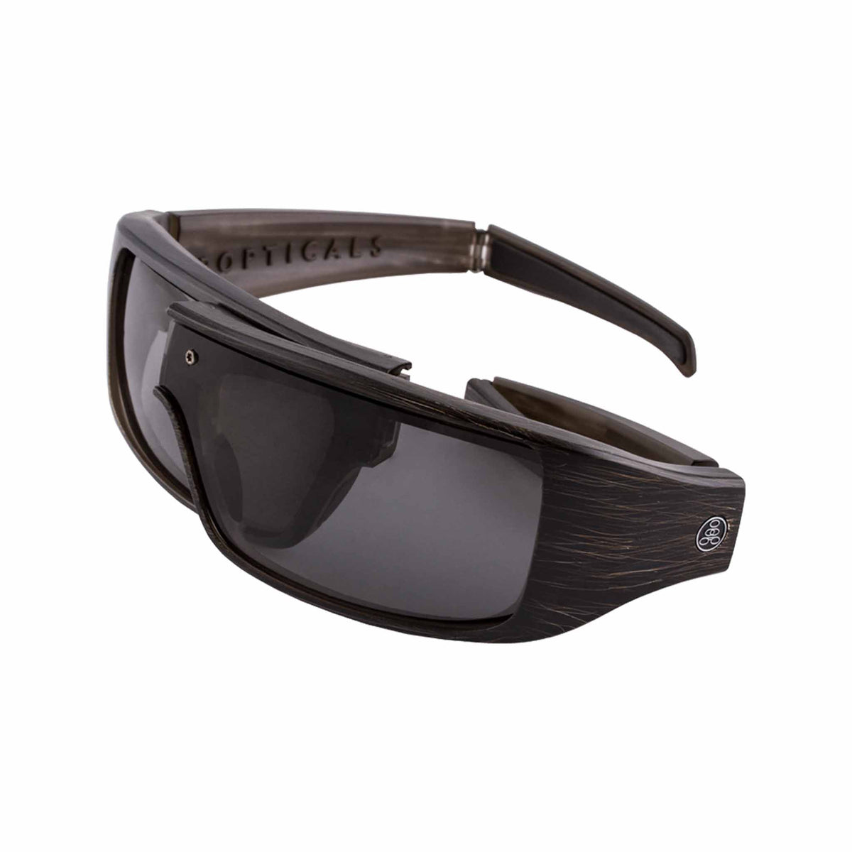 POPGEAR | Matte Brush Black | Polarized Gray | Popticals