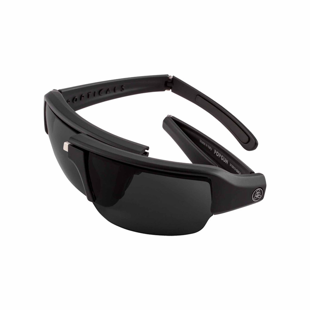 POPGUN | Matte Black | Polarized Gray | Popticals