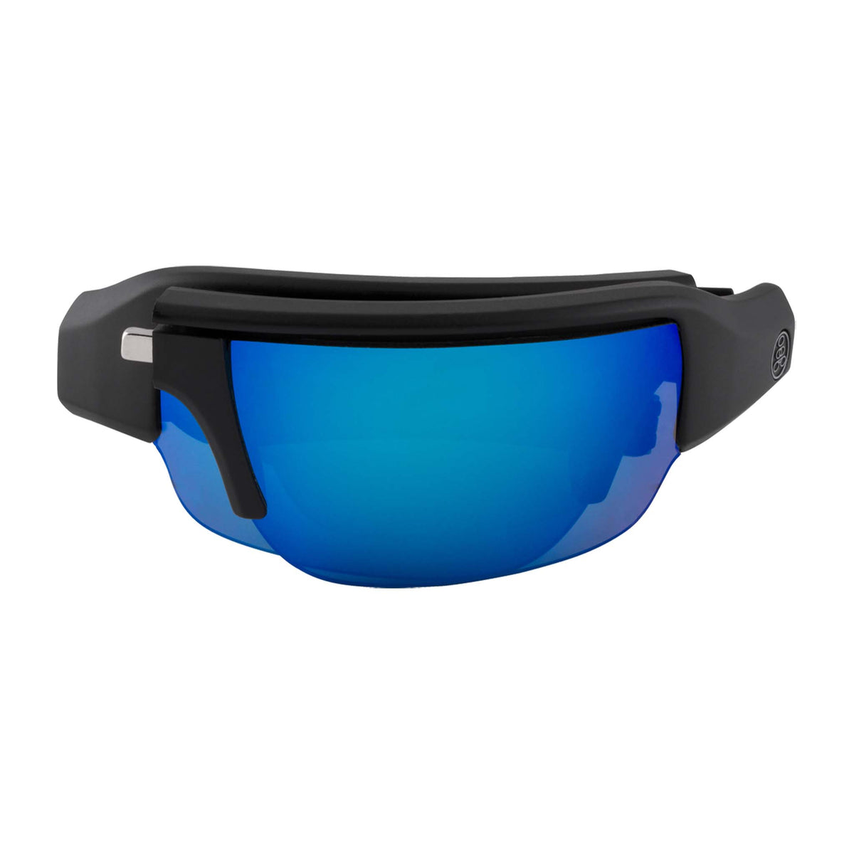 POPGUN | Matte Black | Polarized Gray/Blue Mirror | Popticals