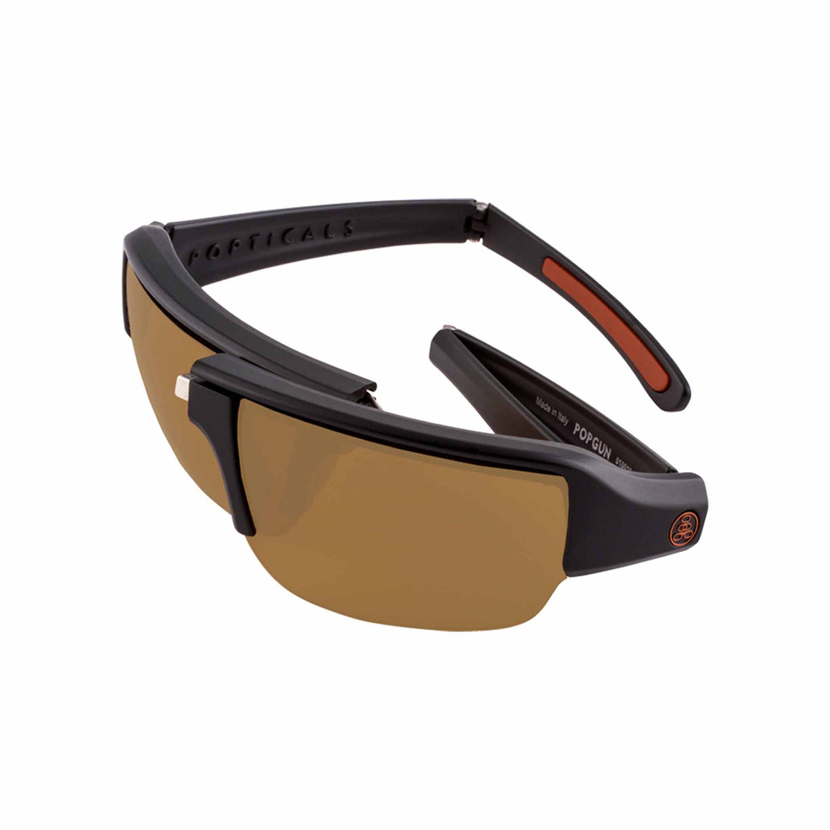 POPGUN | Matte Black | Polarized Brown | Popticals