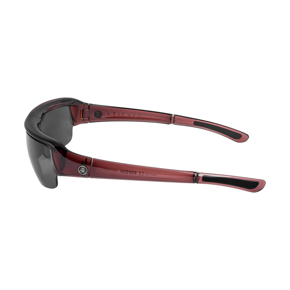 POPGUN | Gloss Wine Crystal | Polarized Gray | Popticals