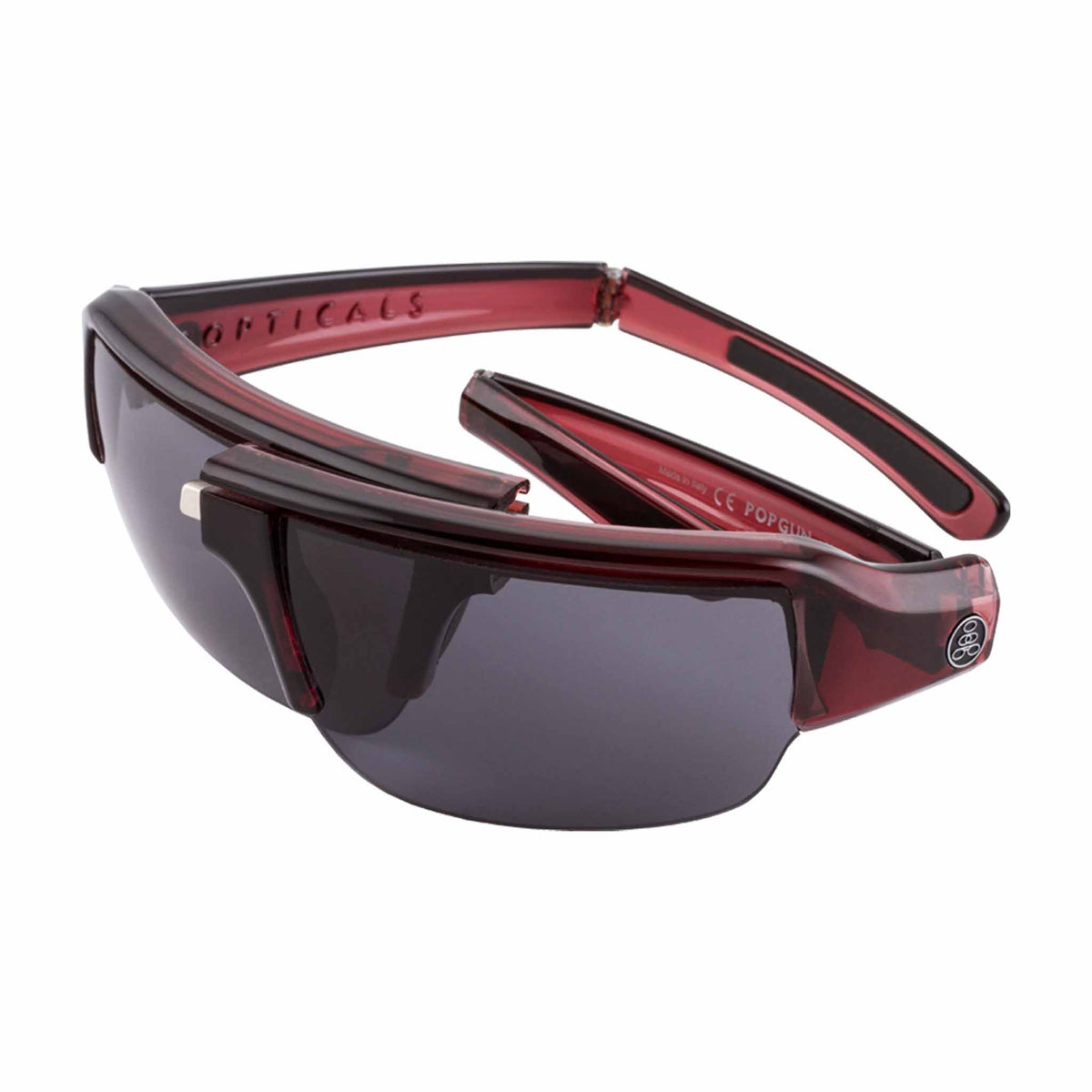 POPGUN | Gloss Wine Crystal | Polarized Gray | Popticals